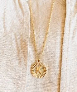 Hazel & Olive NEW ARRIVALS Love Letter Necklace - Gold